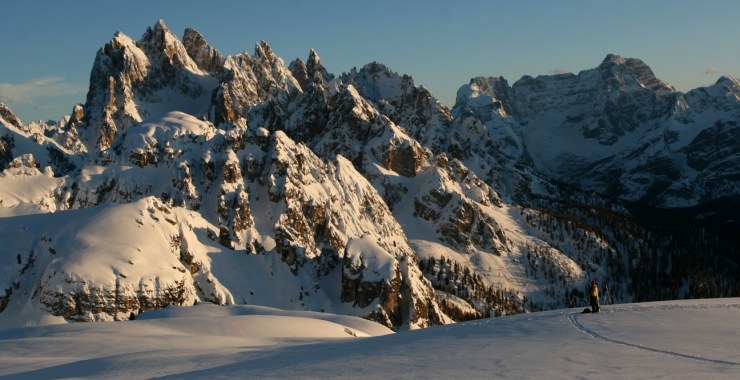 Tramonto sui Cadini di Misurina