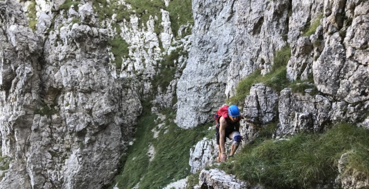 Vajo dei Contrabbandieri in Pasubio.