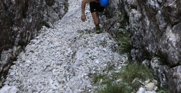 Vajo dei Contrabbandieri in Pasubio.