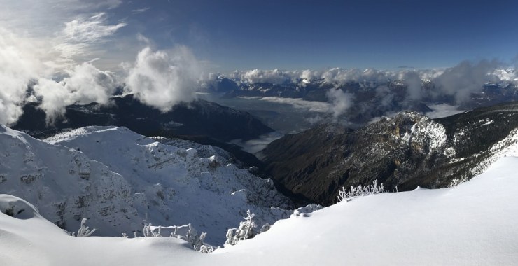 Panoramica sulla Val d'Adige